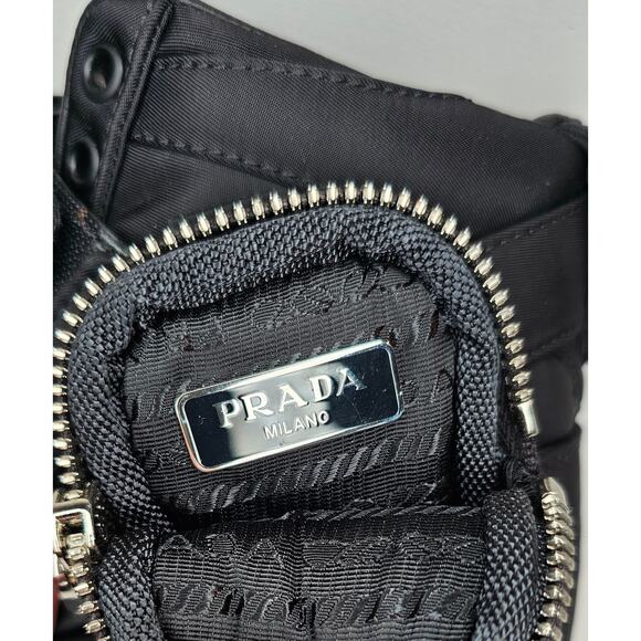 Adidas x Prada Men's US 6 Forum High Prada Core Black - Picture 11 of 16